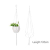 Macrame Handmade Plant Hanger Baskets Flower Pots Holder Balcony Hanging Planter Basket Decor Lifting Rope Home Garden Supplies