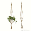 Macrame Handmade Plant Hanger Baskets Flower Pots Holder Balcony Hanging Decoration Flowerpot net bag Home Garden Supplies
