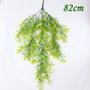 Hand Made Wicker Rattan Flower Planter Wall Hanging Wicker Rattam Basket
