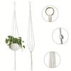 Macrame Handmade Plant Hanger Baskets Flower Pots Holder Balcony Hanging Decoration Flowerpot net bag Home Garden Supplies
