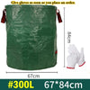 Garden gardening thickened defoliation bags weeds leaves branches collection bags large capacity garbage storage bags waterproof