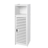 3-Tier Bathroom Floor Cabinet with Door - Freestanding Storage Organizer for Bathroom, Kitchen, Bedroom, Living Room