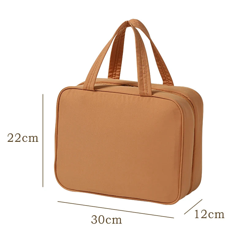 New Hanging Cosmetic Bag for Women Portable Storage Makeup Organizer Large Capacity Travel Toiletry Storage Bags