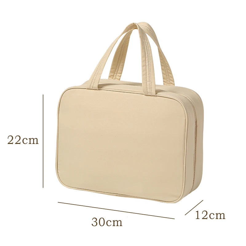 New Hanging Cosmetic Bag for Women Portable Storage Makeup Organizer Large Capacity Travel Toiletry Storage Bags