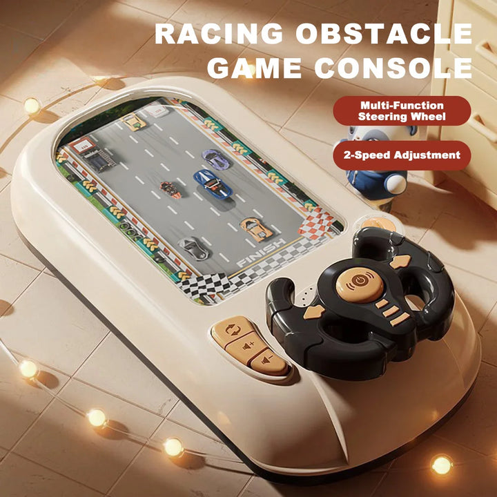 Kids Obstacle Avoidance Racing Game STEM Toy Desktop Simulation Driving Car Game Hand‑Eye Coordination Electronic Puzzle Game Gift Tabletop Game for Boys Girls Age 4‑12