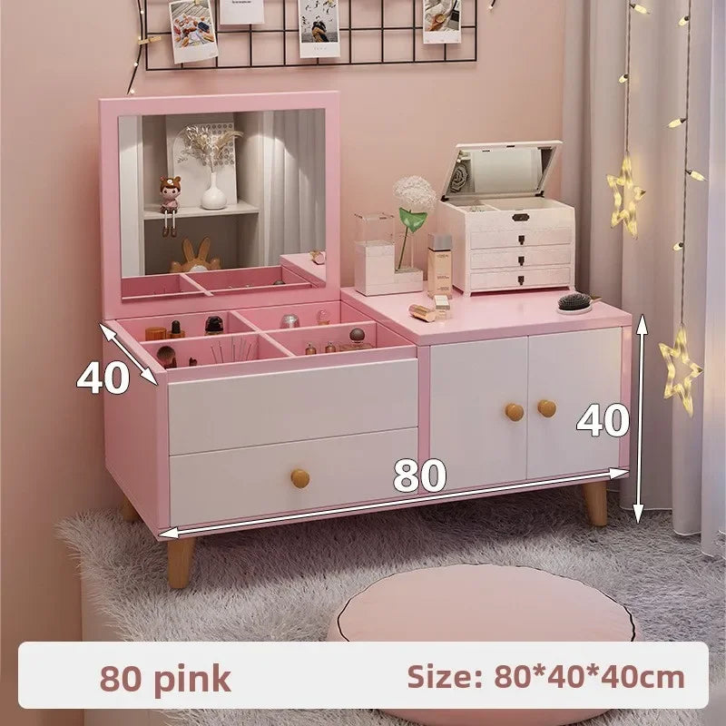 bay window dressing table sitting on the floor makeup dressing cabinet small table bedroom