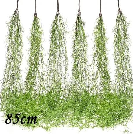 Hand Made Wicker Rattan Flower Planter Wall Hanging Wicker Rattam Basket