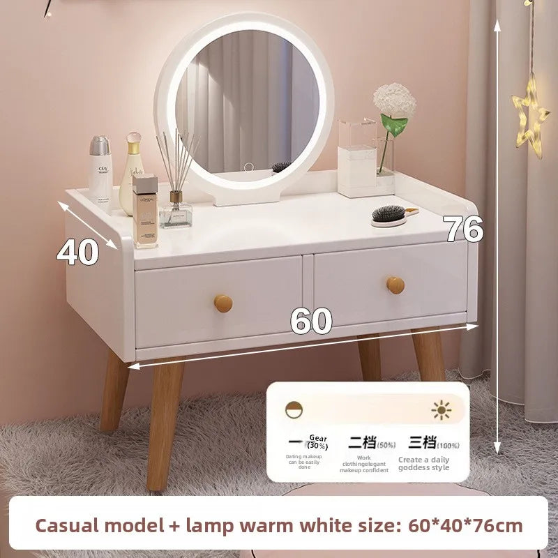 bay window dressing table sitting on the floor makeup dressing cabinet small table bedroom