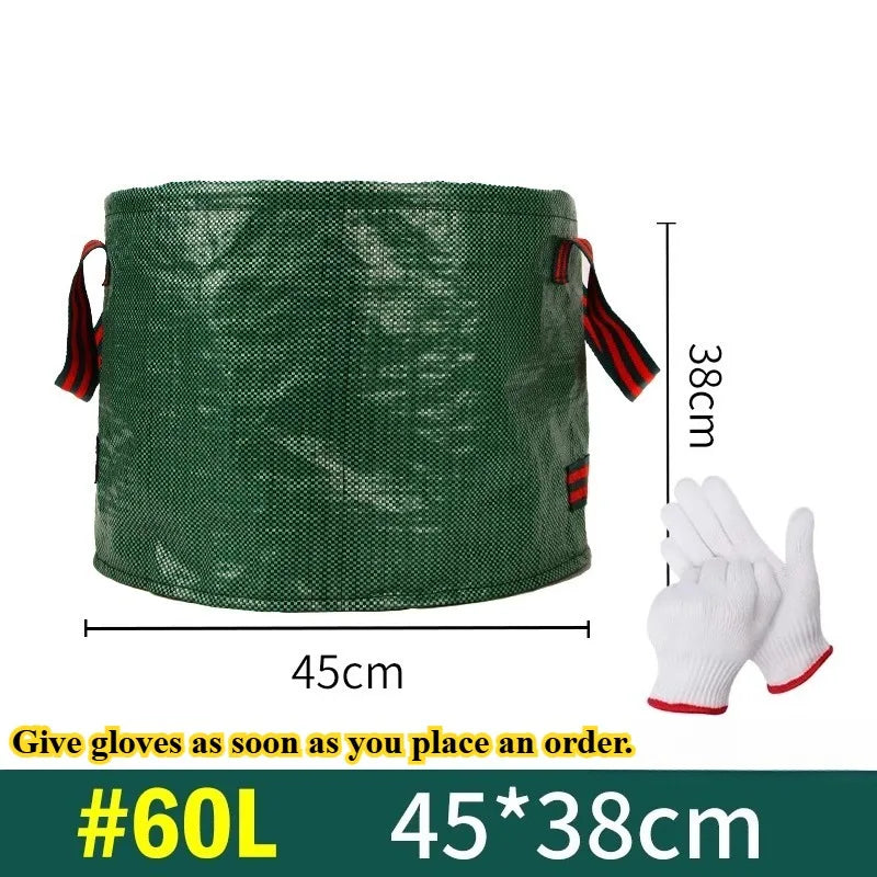 Garden gardening thickened defoliation bags weeds leaves branches collection bags large capacity garbage storage bags waterproof
