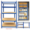 5 Shelves,Storage Shelves,Adjustable Shelves,Easy to Assemble,Total Capacity 875KG,Shelving Unit for Garages and Sheds,Home