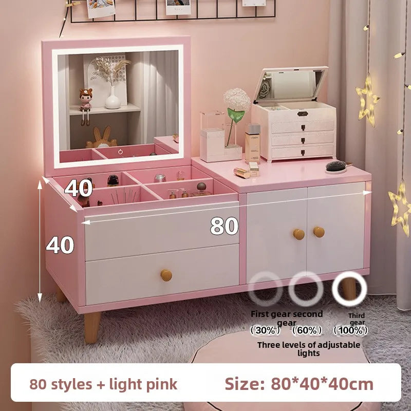 bay window dressing table sitting on the floor makeup dressing cabinet small table bedroom