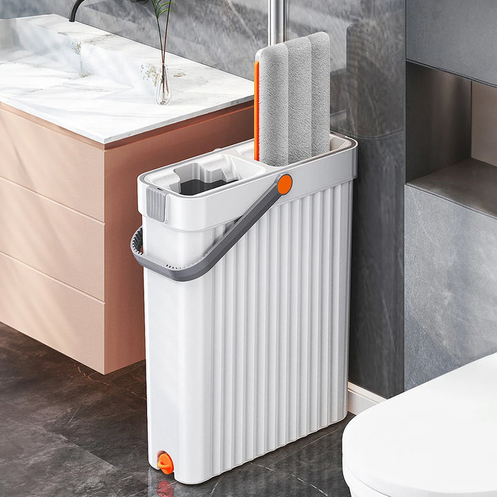 Voltsify Hands-free Flat Floor Mop and Bucket Set