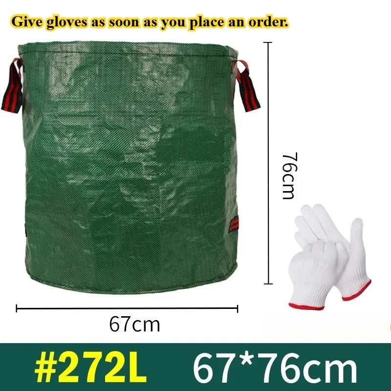Garden gardening thickened defoliation bags weeds leaves branches collection bags large capacity garbage storage bags waterproof