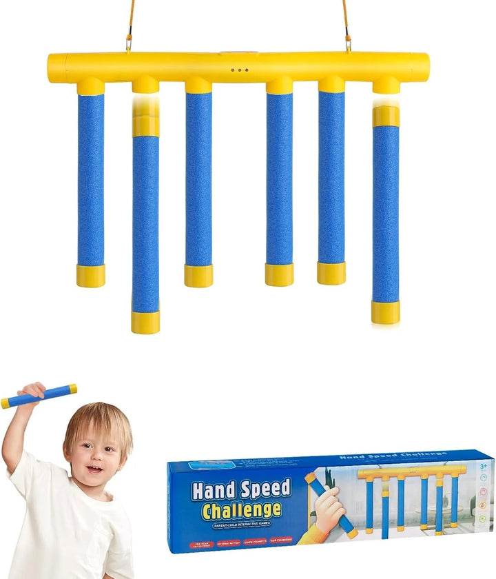 Catching Sticks Reaction Game - 3 Dropping Speeds Hand Speed Challenge Toy, Reac
