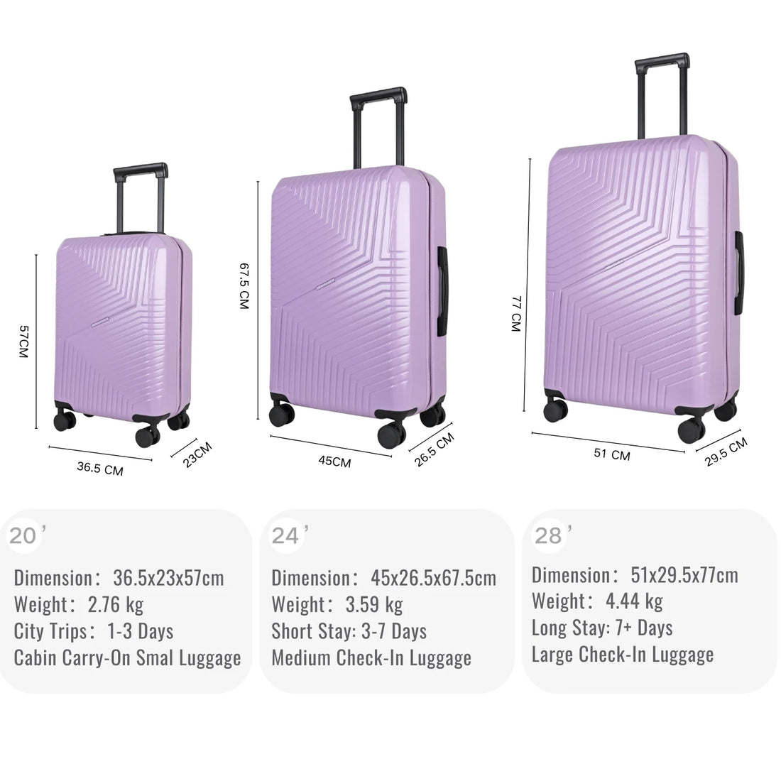 JLY Swirl ABS+PC Hard Shell Luggage Set TSA Lock Silent 360 Spinner Wheels Lightweight Rolling Suitcase 14/16 Vanity Case 20 Carry On Cabin Bag 24/28 Inch Travel Suitcases With Cup Holder For Family Business Trip