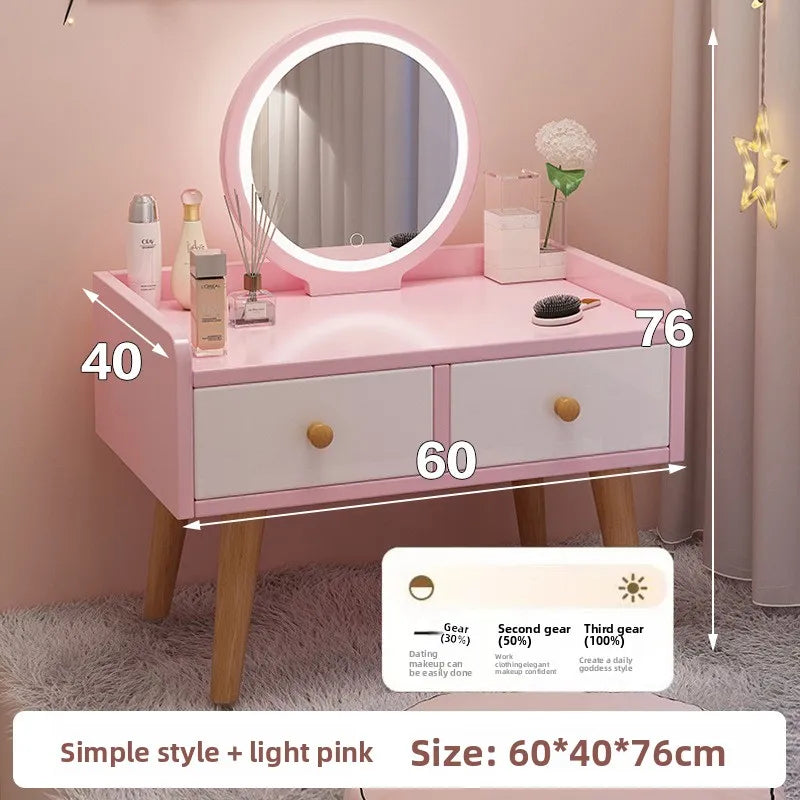 bay window dressing table sitting on the floor makeup dressing cabinet small table bedroom