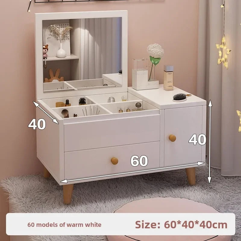 bay window dressing table sitting on the floor makeup dressing cabinet small table bedroom