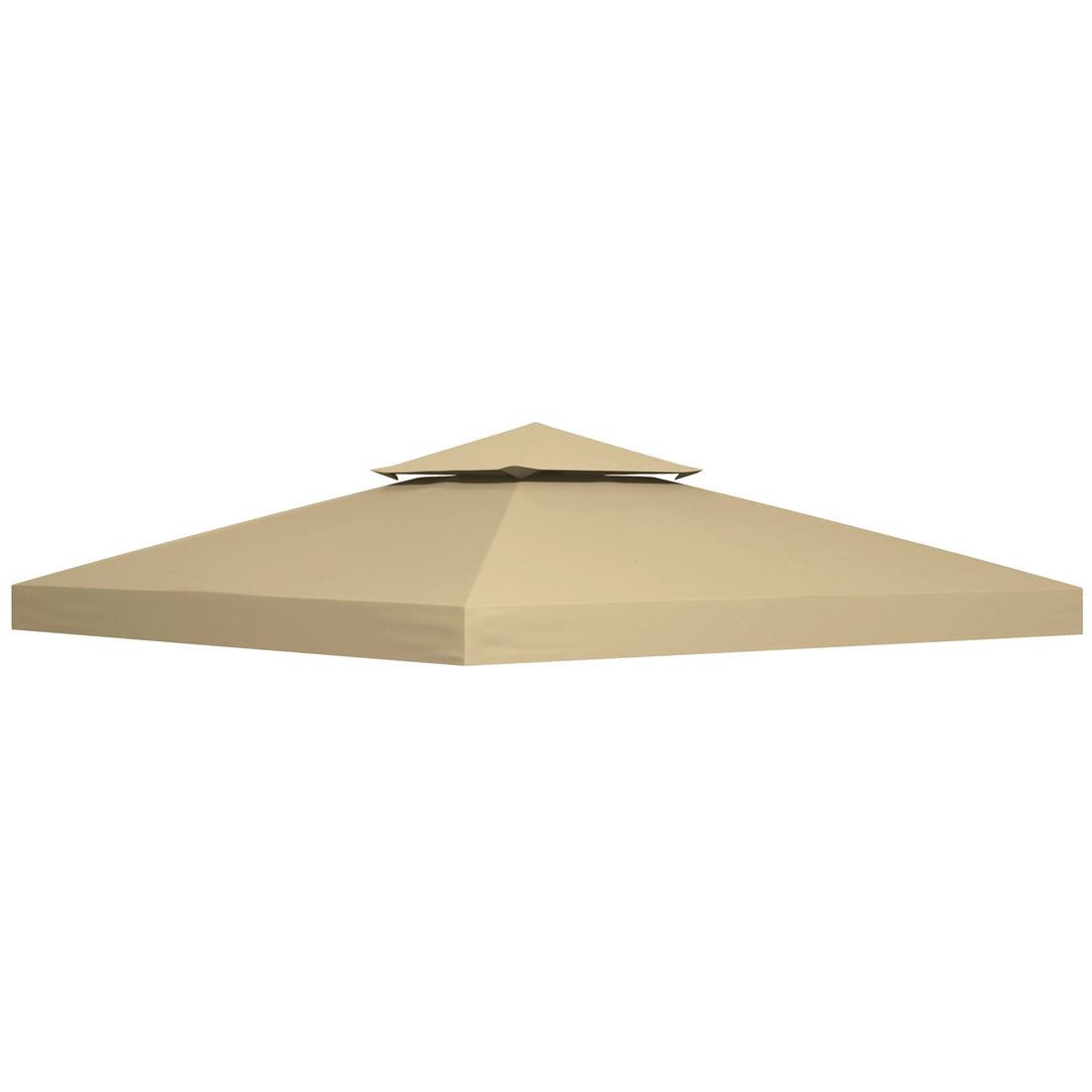 Outsunny 3 x 3(m) Gazebo Canopy Roof Top Replacement Cover Spare Part Dark Green (TOP COVER ONLY)