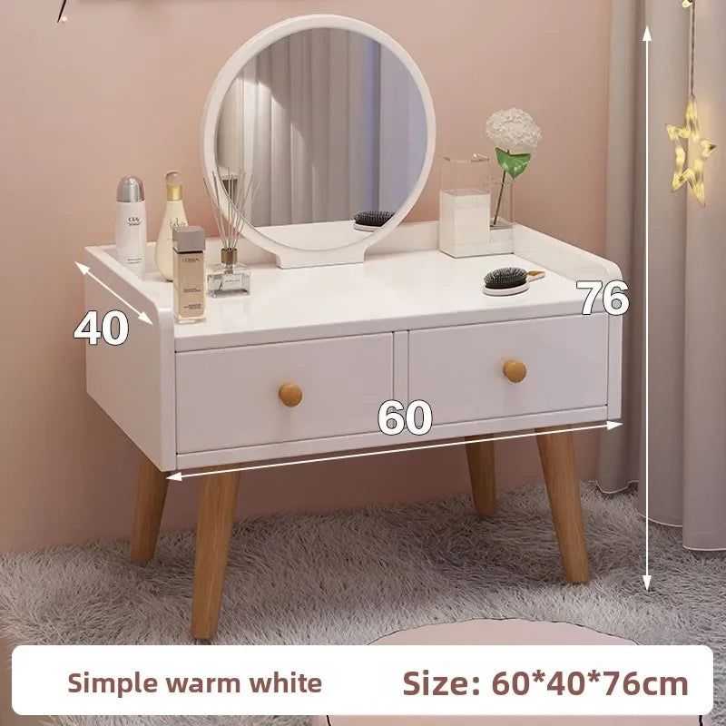 bay window dressing table sitting on the floor makeup dressing cabinet small table bedroom