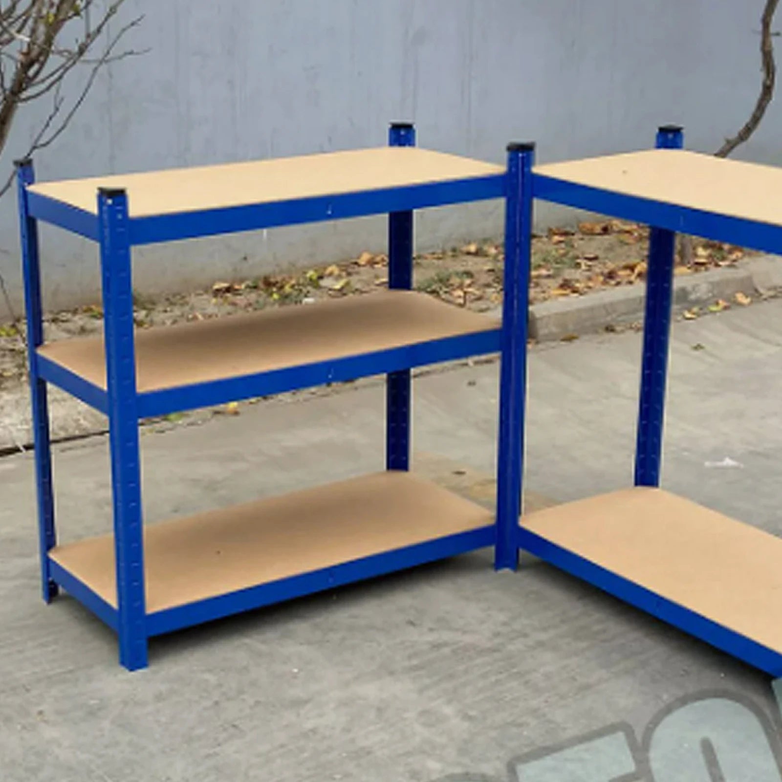 Shelving Unit for Garages & Sheds 150cm/180cm  Height Racking Storage Shelves Metal Shelving 5 Tier Boltless Garage Storage Unit