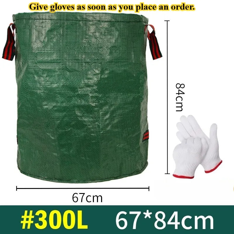 Garden gardening thickened defoliation bags weeds leaves branches collection bags large capacity garbage storage bags waterproof