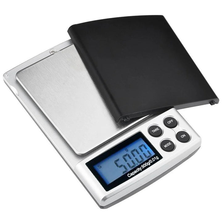 500gx0.01g Gram Weight Scales LCD Display Gold Silver Jewelry Scale High Precision Electronic Scales for Diamond Weighting