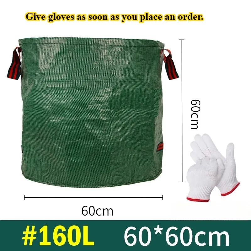 Garden gardening thickened defoliation bags weeds leaves branches collection bags large capacity garbage storage bags waterproof