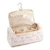Travel Bag Hangable Storage Bags With Hanging Hook Quilted Travel Case For Airwrap Cotton Hair Tools