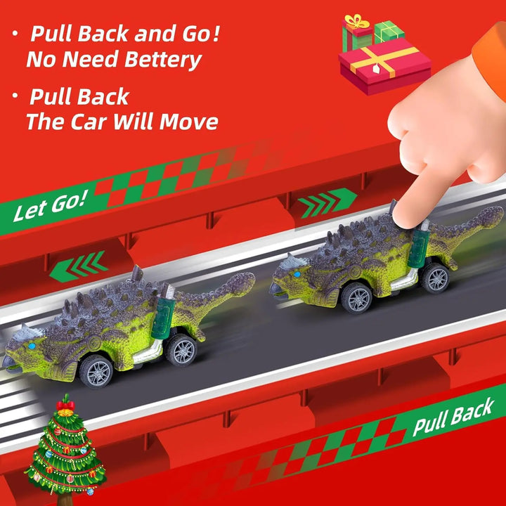 Dinosaur Cars Advent Calendar 2026, 24 Day Monster Truck Gift