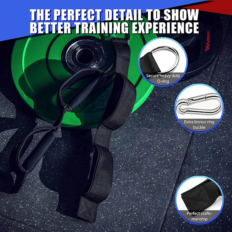 Tricep Rope Cable Attachment,Triceps Extension Straps, Gym Equipment