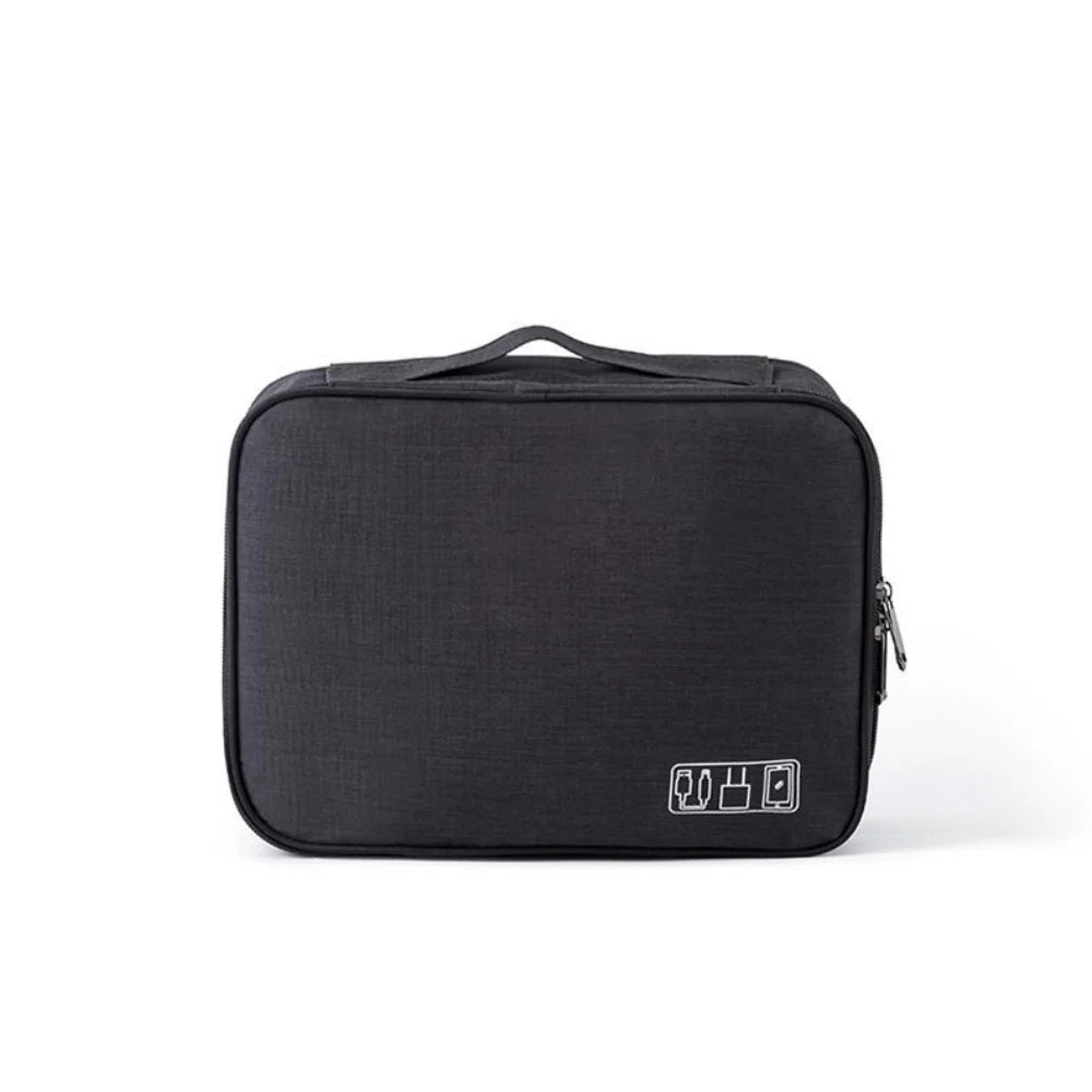 Data Cable Storage Bag Waterproof Folding Bag Electronic Accessories Cable Organizer Portable Data Line Charger Plug Storage Bag