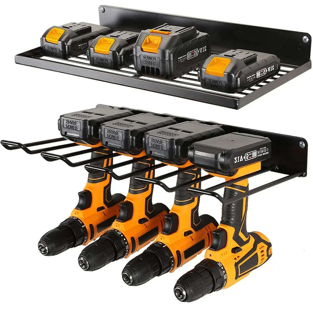 Power Tool Wall Mount Holder Heavy Duty Pegboard Wall Storage Tool Set