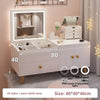 bay window dressing table sitting on the floor makeup dressing cabinet small table bedroom