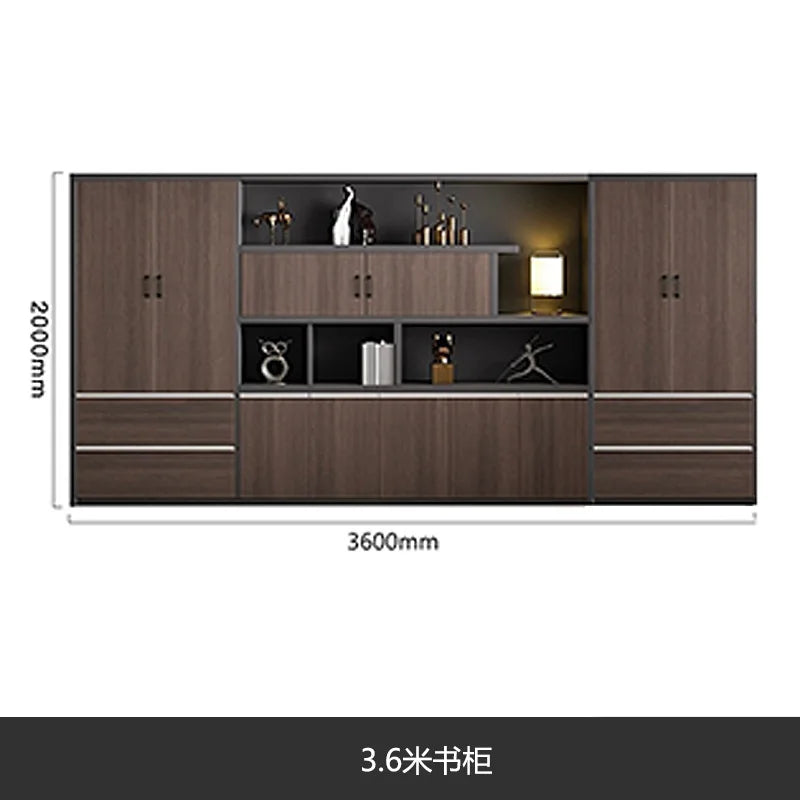 High-end Office Desks, High-end Office Desks, High-end Filing Cabinets, Suitable for Boss Offices and President Offices
