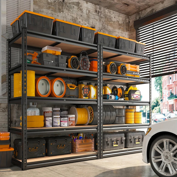Garage Shelving Storage Shelves Heavy Duty Shelving 5 Tier Metal Shelving Units For Garage