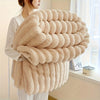 1 Pc ROSEKIND Blankets, 300GSM Soft & Warm Fleece Blankets, This Stylish Throw Blanket for All Seasons Clearance Sale For UK
