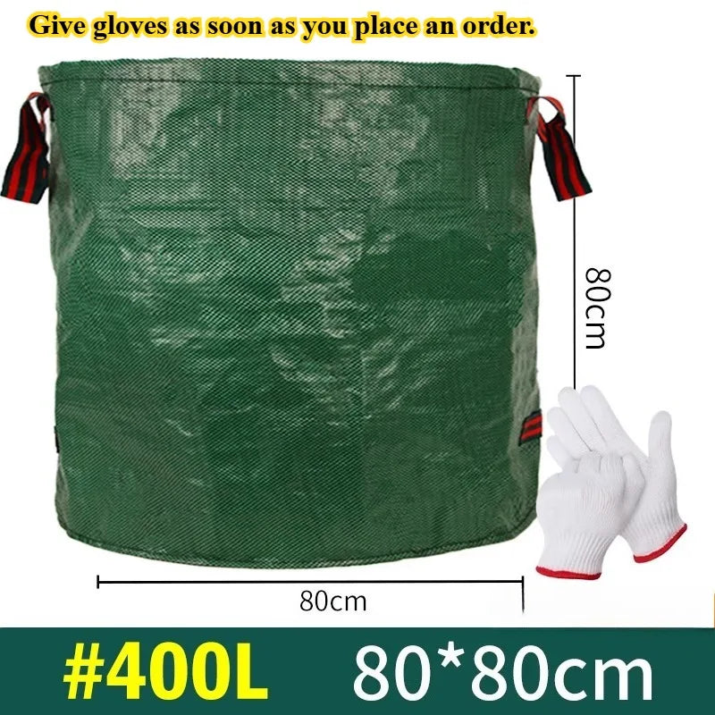 Garden gardening thickened defoliation bags weeds leaves branches collection bags large capacity garbage storage bags waterproof