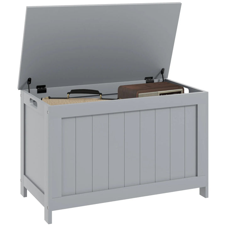 Storage Chest with 2 Safety Hinges, Storage Bench for Living Room