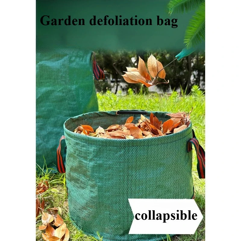 Garden gardening thickened defoliation bags weeds leaves branches collection bags large capacity garbage storage bags waterproof